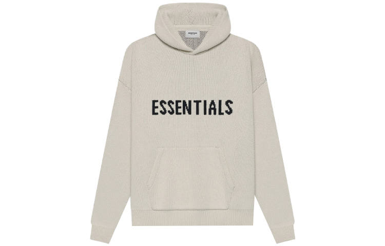 Fear Of God Essentials Knit Pullover Hoodie SS21