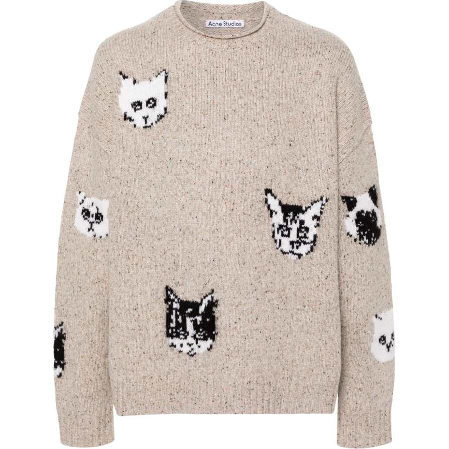 Acne Studios Acne Studios Intarsia-knit Sweater