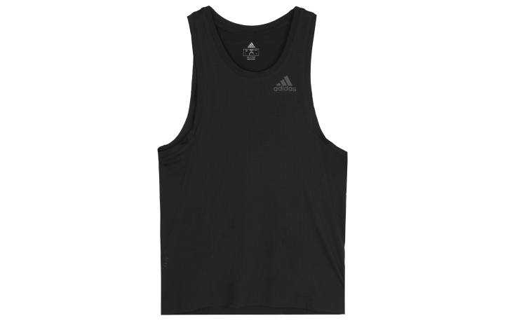 Adidas Adidas Tank Tops Men's Black Crew Neck Moderate Straight Fit