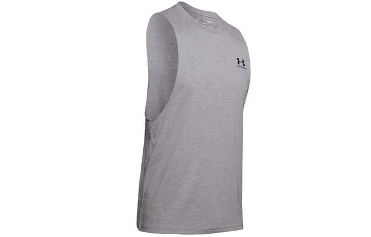 Under Armour Sportstyle Tank Top Men's Gray