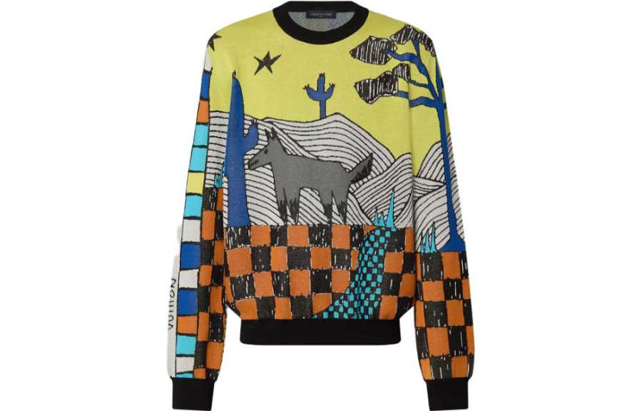 LOUIS VUITTON LOUIS VUITTON FW23 Sweater Men's Multicolor