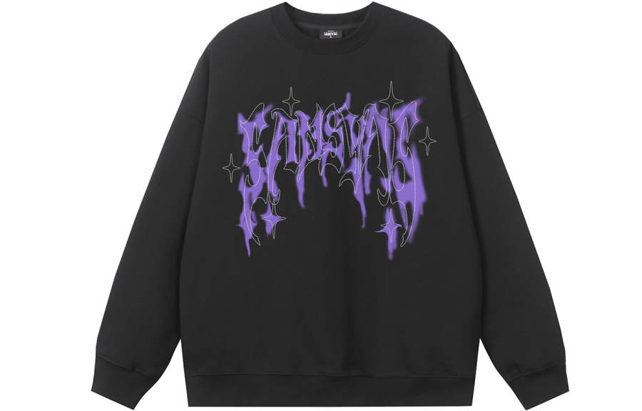SANSYAS Sweatshirts Unisex Crew Neck Moderate Regular