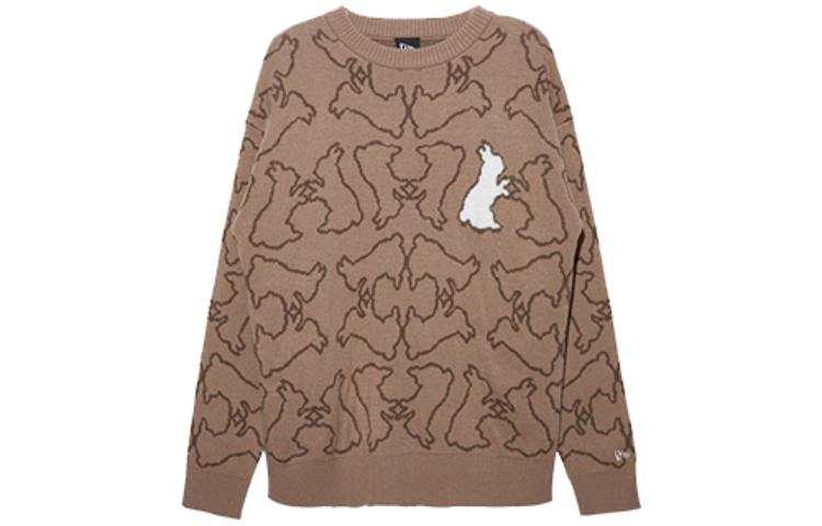 New Era Sweaters Unisex Brown Crew Neck Moderate Other