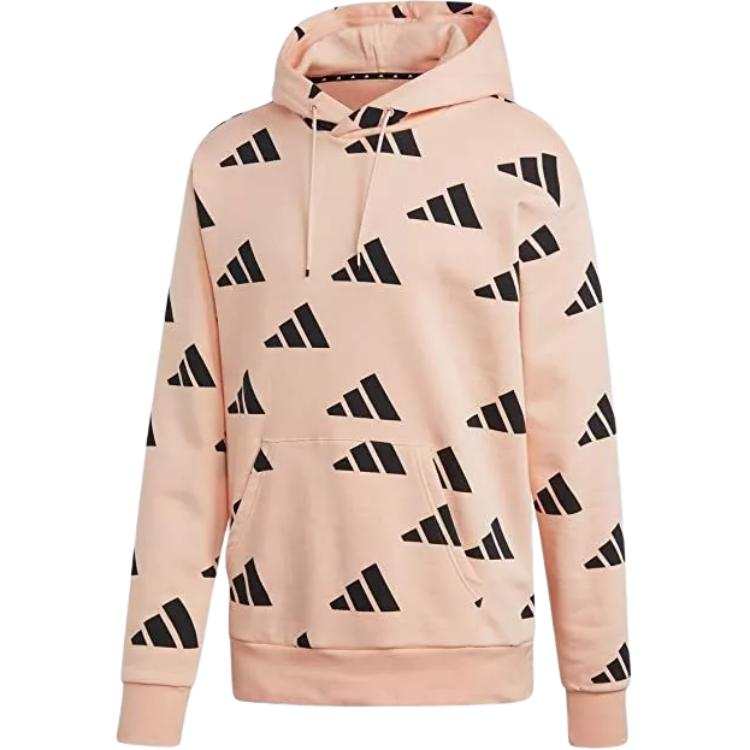 Adidas Adidas Sweatshirts Men's Pink Hooded Non Detachable Moderate