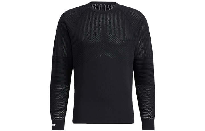 Adidas Adidas Knitwear Men's Black Crew Neck Moderate A Line