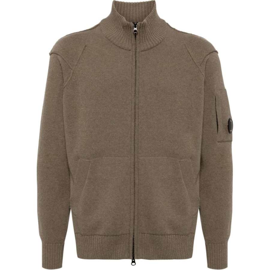 C.P.Company Lambswool Zipped Cardigan