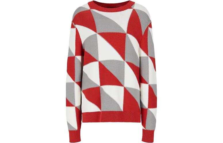 EMPORIO ARMANI Sweaters Men's Multicolor Crew Neck Moderate Other