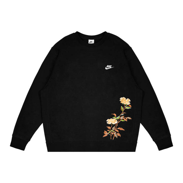 Nike Nike Sweatshirts Unisex Black Crew Neck Moderate Regular