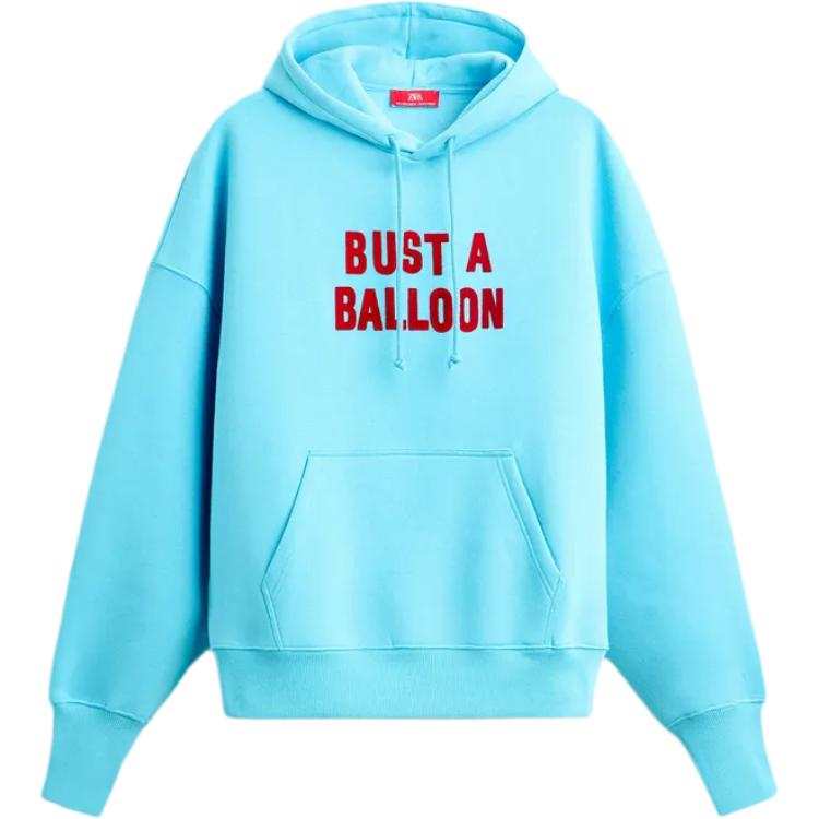 ZARA Harry Lambert FW24 Sweatshirt Unisex Blue