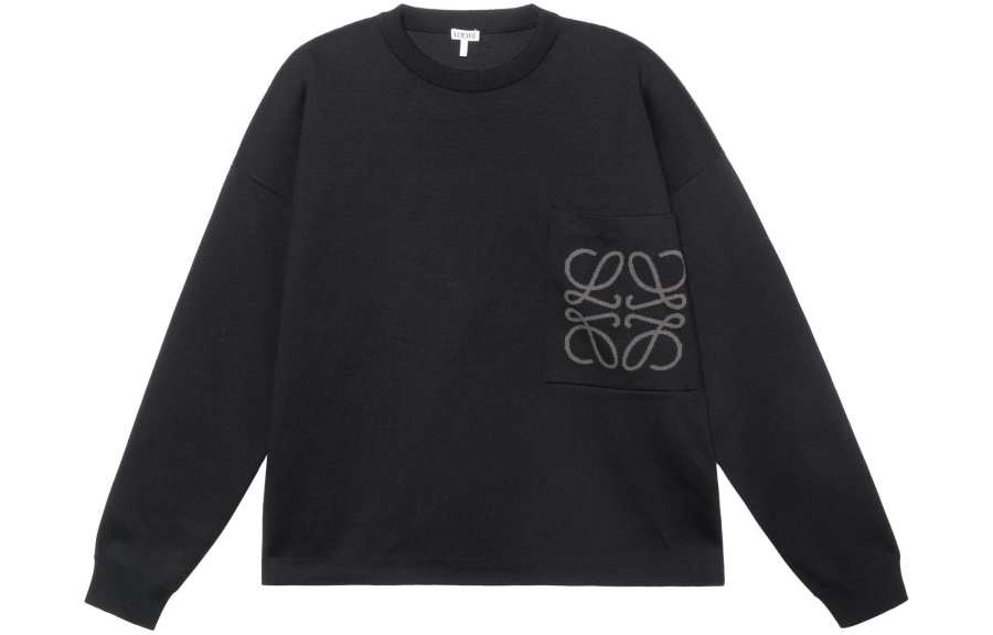 LOEWE LOEWE Anagram Pocket Cotton And Viscose Sweater