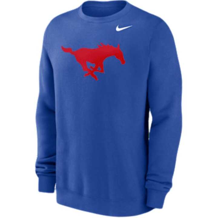 Nike Nike Smu Club Men's Nike College Fleece Crew Neck Sweatshirt