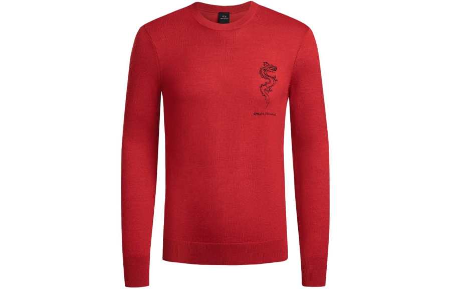 ARMANI EXCHANGE ARMANI EXCHANGEAE SS24 Sweater Men's Red