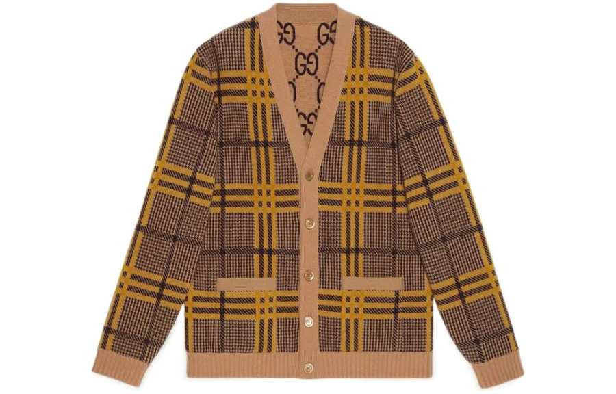 GUCCI FW22 Knitwear Men's Brown