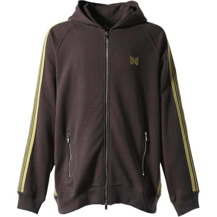 Needles NUBIAN Sweatshirts Unisex Brown Hooded Moderate Regular