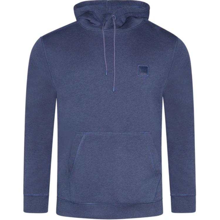 HUGO BOSS Logo-patch Cotton Hoodie