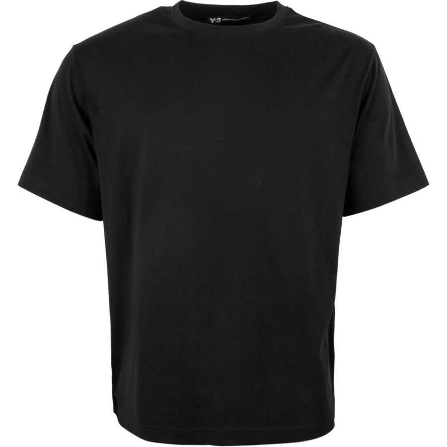 Y-3 Y 3 T Shirts Unisex Black Crew Neck Moderate