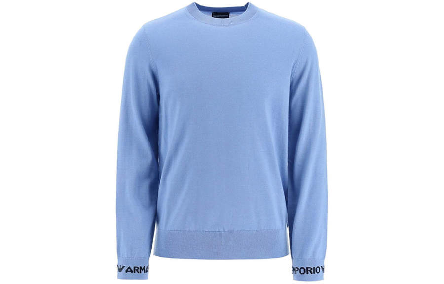 EMPORIO ARMANI Sweater Men's Sapphire Blue