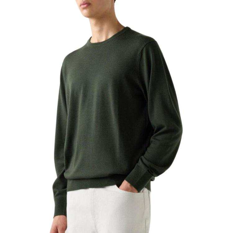 UNIQLO Sweater Men's Dark Olive