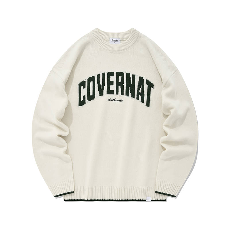 COVERNAT COVERNAT Sweater Unisex Ivory White