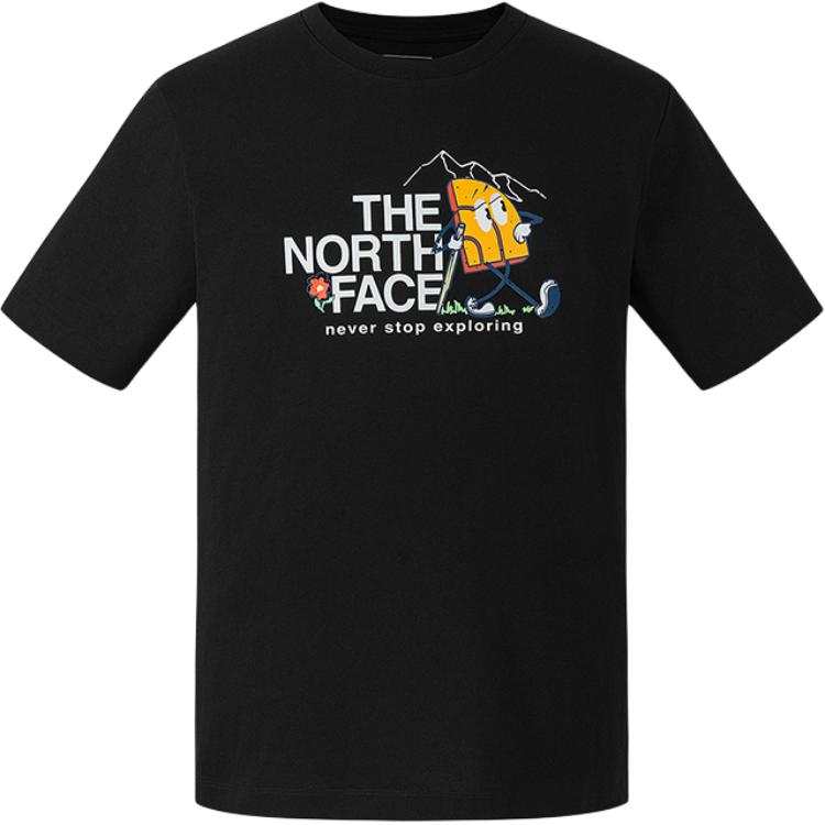 THE NORTH FACE T Shirt Unisex Cosmic Black