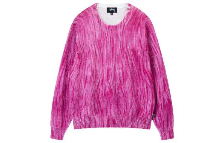 Stussy Stussy Printed Fur Sweater