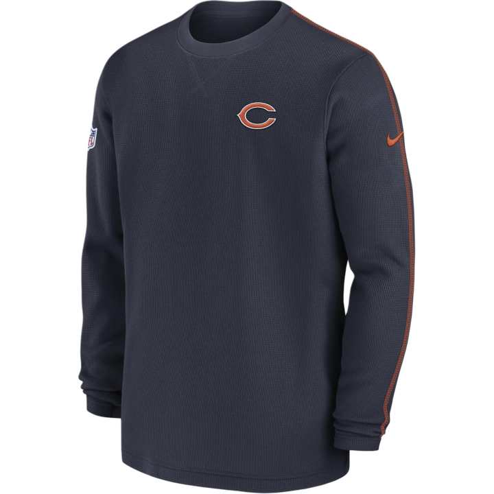 Nike Nike Chicago Bears Sideline Coach Men's Nike Nfl Long Sleeve Top