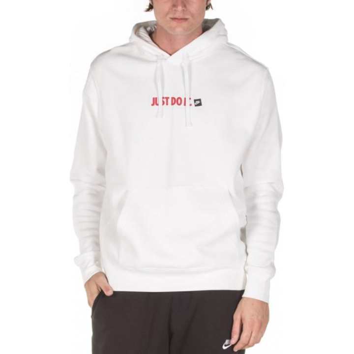 Nike Nike Sweatshirts Men's White Hooded Moderate Regular