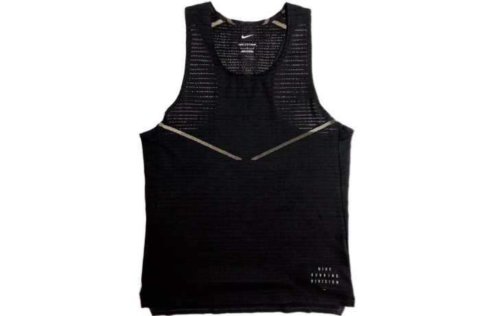 Nike Nike Tank Tops Men's Black Crew Neck Moderate Straight Fit