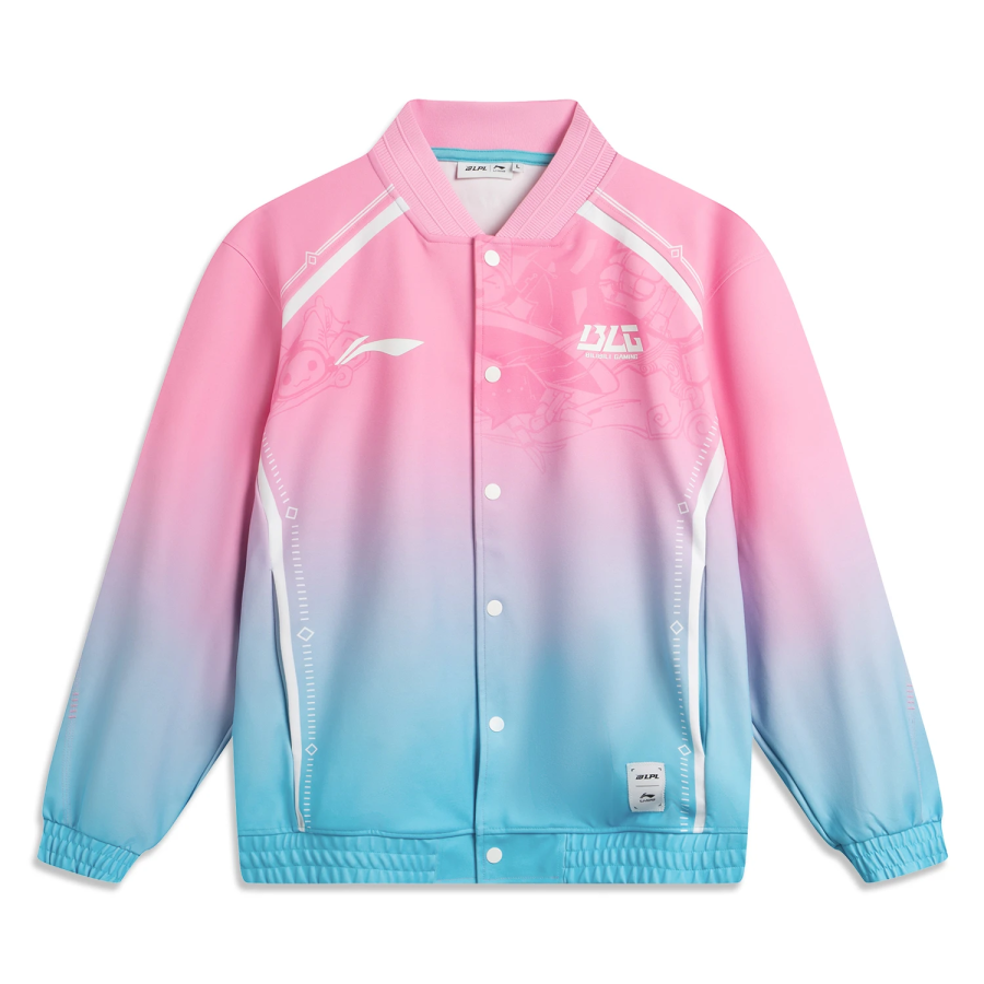 Li-Ning Li Ning x LPL Jackets & Coats Unisex Peach Wood Pink