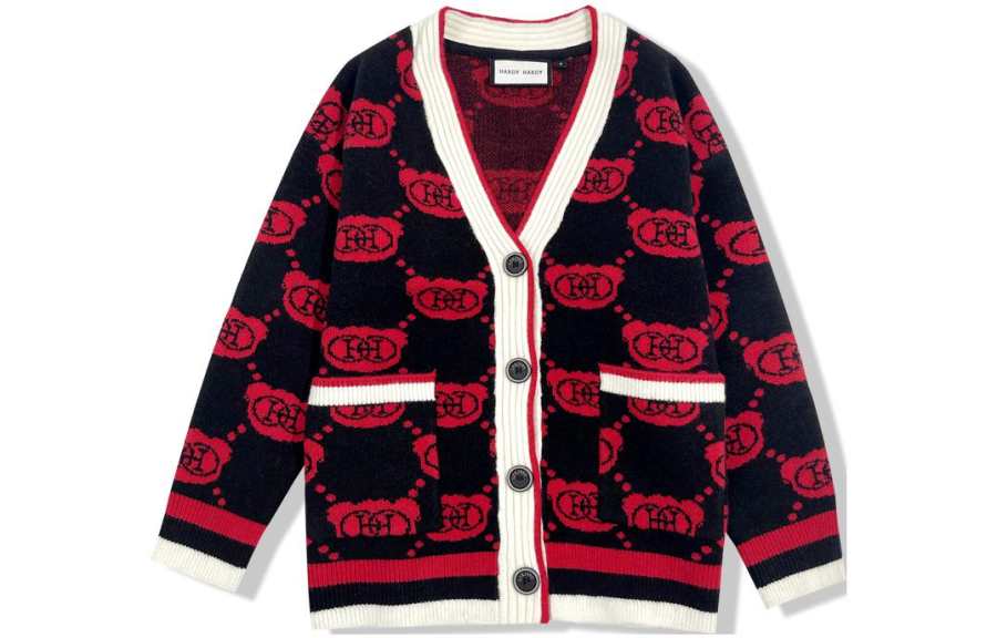 HARDY HARDY Knitwear Unisex V Neck Moderate Other