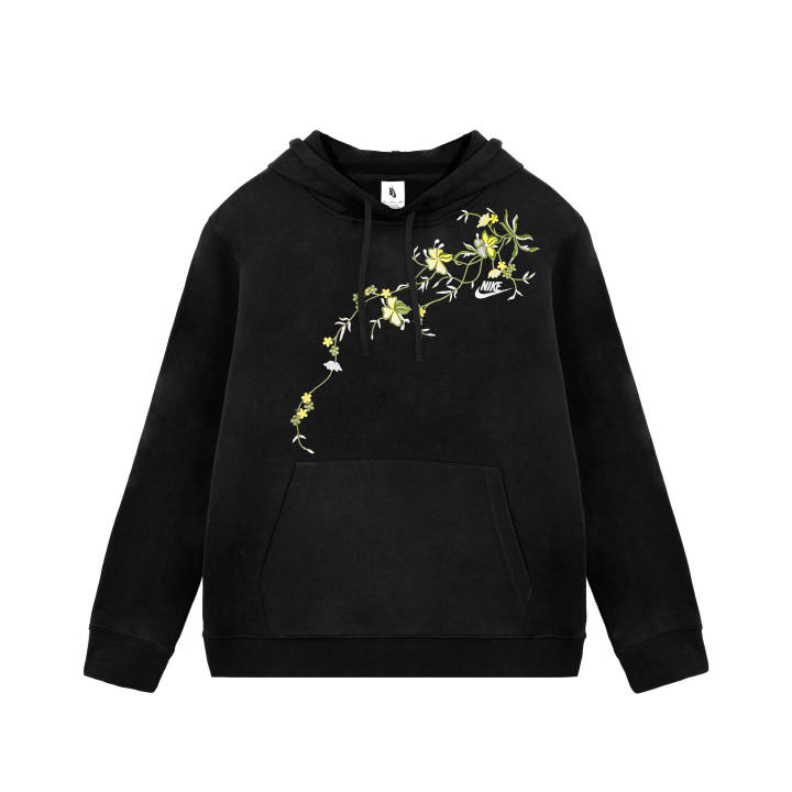 Nike Nike Sweatshirts Unisex Black Hooded Moderate Regular