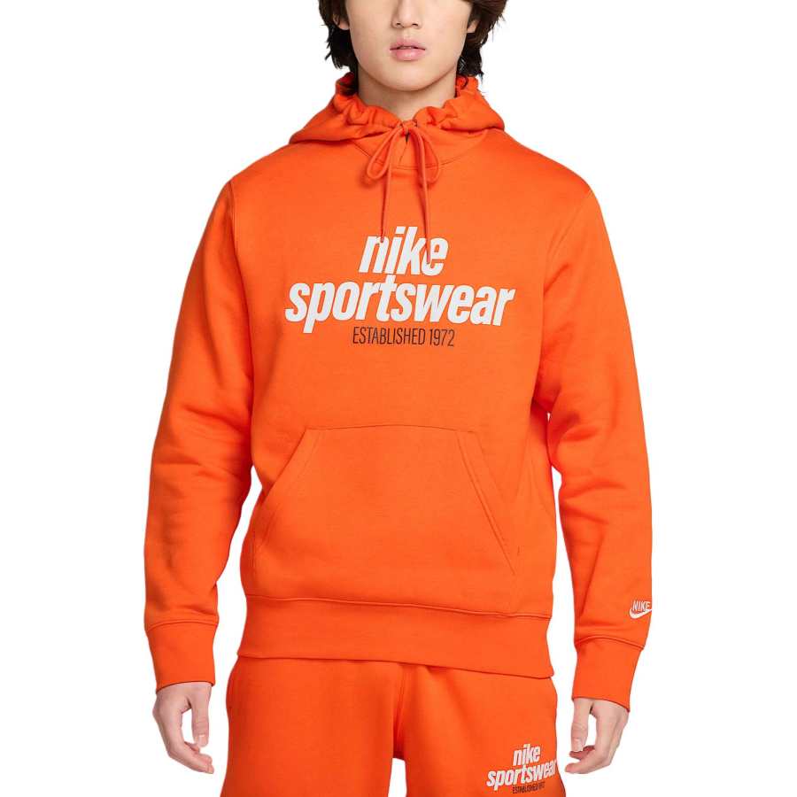 Nike Nike Club Sweatshirt Men's Safety Orange/Safety Orange/Photon Dust