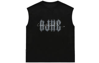 BJHG Tank Tops Unisex Crew Neck Moderate Straight Fit