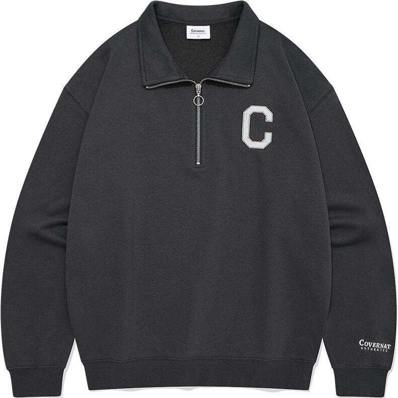 COVERNAT Sweatshirt Unisex Charcoal Gray