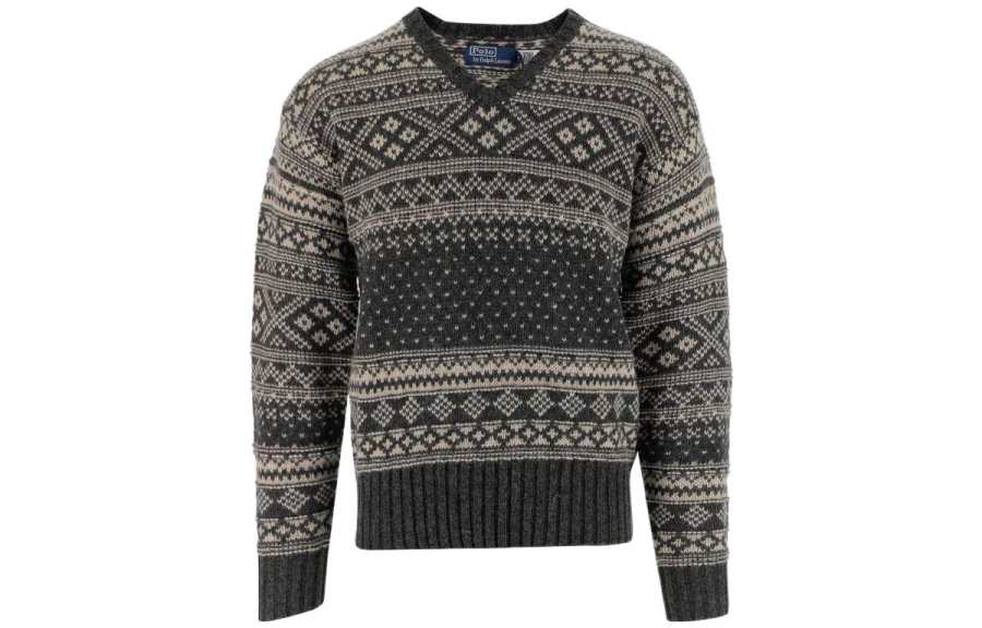 Polo Ralph Lauren FW22 Sweater Standard Men's Gray