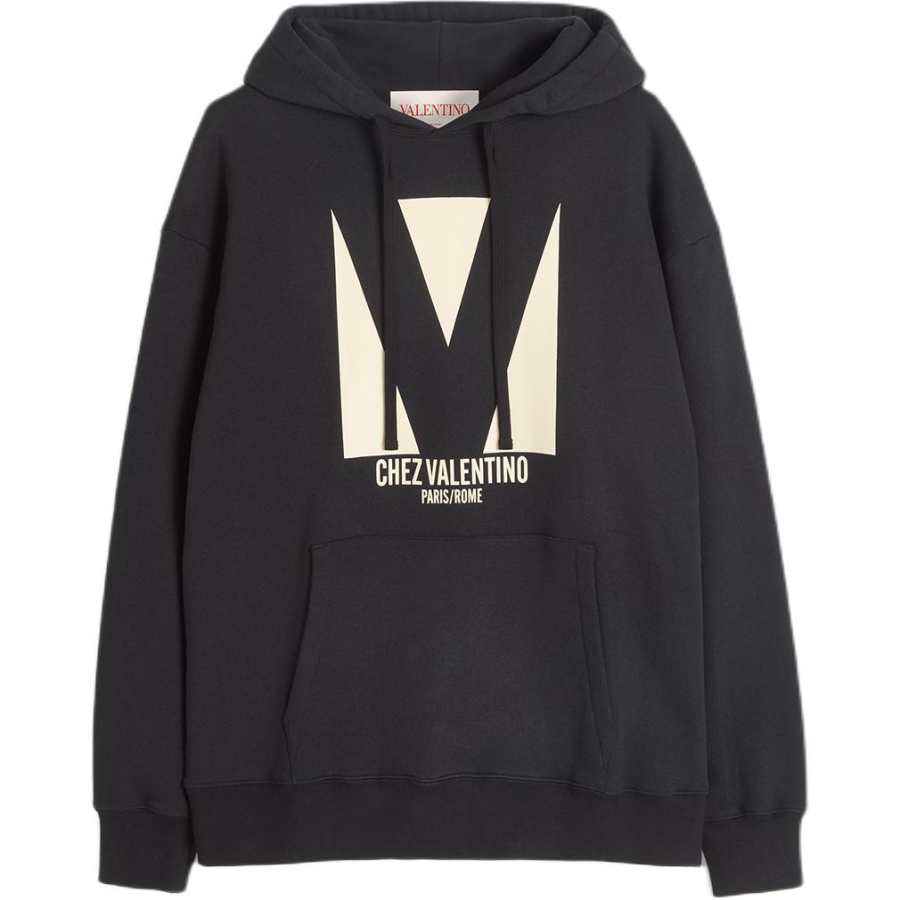 Valentino Chez Valentino Drawstring Hoodie
