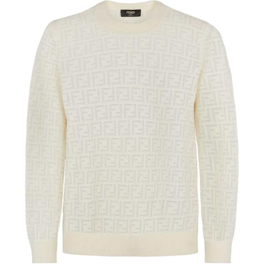 FENDI Allover Ff Jacquard Crewneck Jumper
