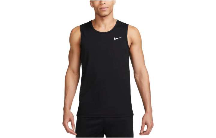 Nike Nike Tank Tops Men's Black Crew Neck Moderate Other
