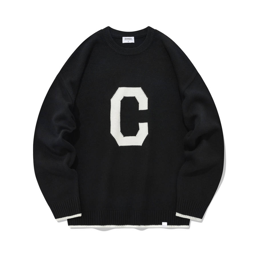 COVERNAT Sweaters Unisex Black Crew Neck Moderate Other