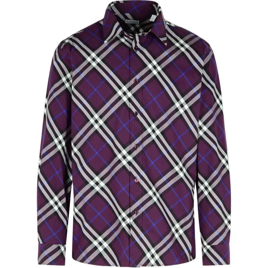Burberry Checked Long Sleeve Shirt