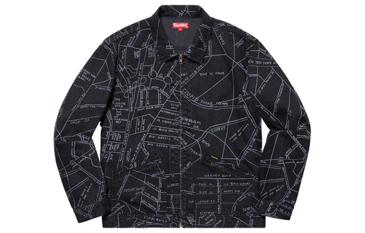 Supreme Supreme Gonz Map Work Jacket