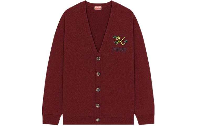 KENZO KENZO Logo Embroidered Buttoned Cardigan
