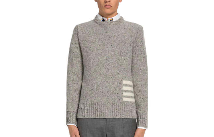 THOM BROWNE THOM BROWNE 4-Bar Crewneck Sweater