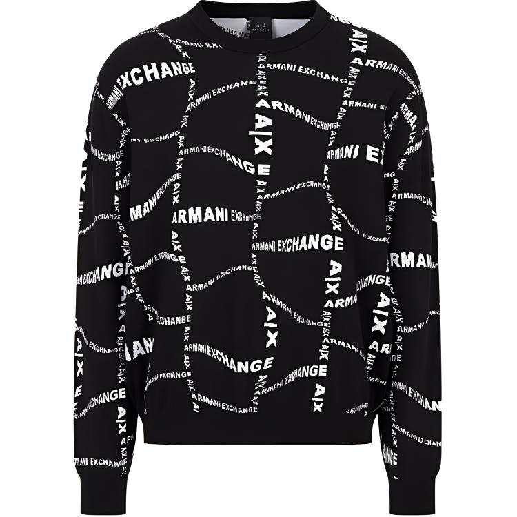 ARMANI EXCHANGE ARMANI EXCHANGEAE SS23 Knitwear Men's Black