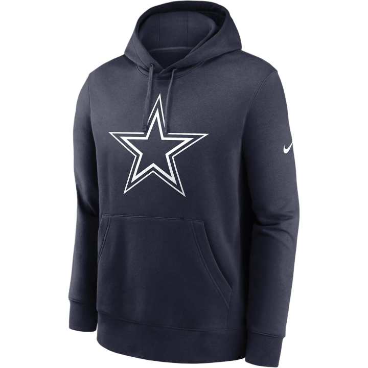 Nike Nike Dallas Cowboys Logo Club Men's Nike Nfl Pullover Hoodie