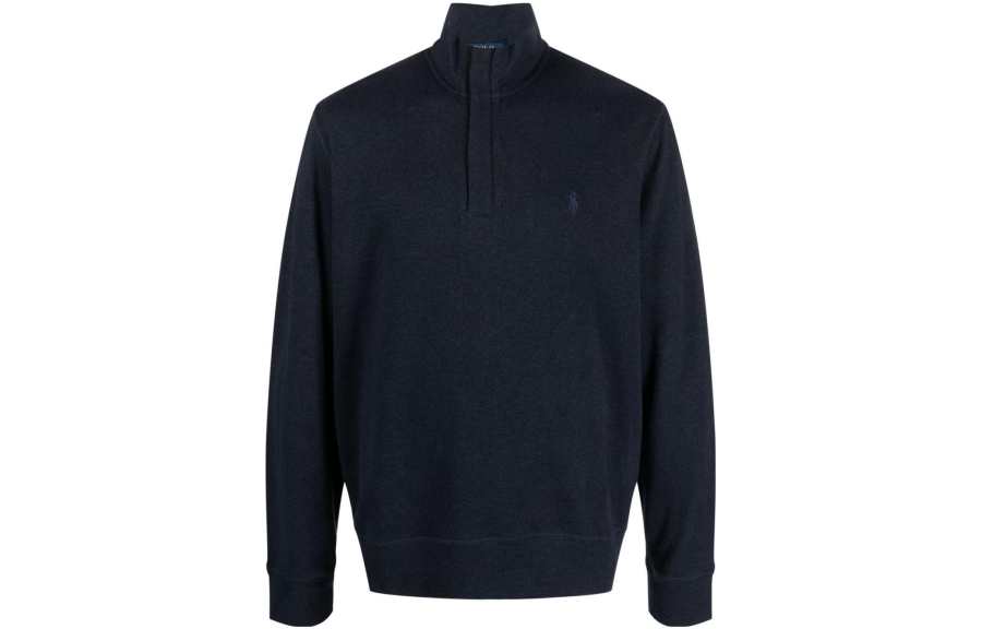 Polo Ralph Lauren logo-embroidered funnel-neck jumper