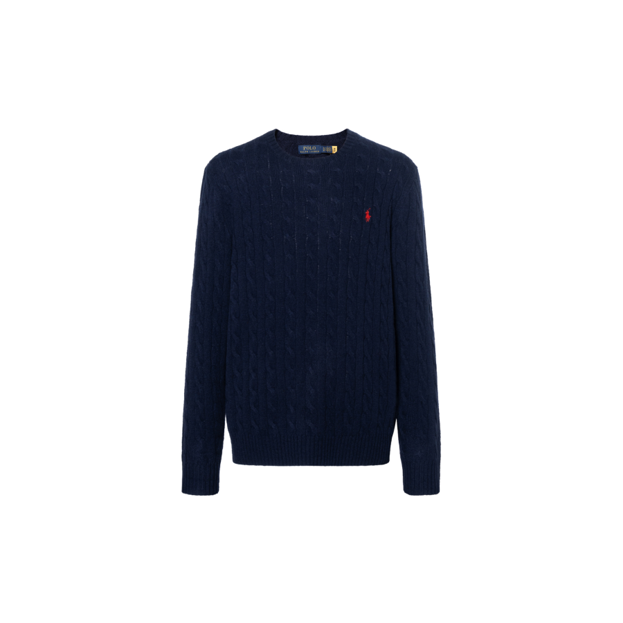 Polo Ralph Lauren Pony Embroidered Cable-Knit Jumper