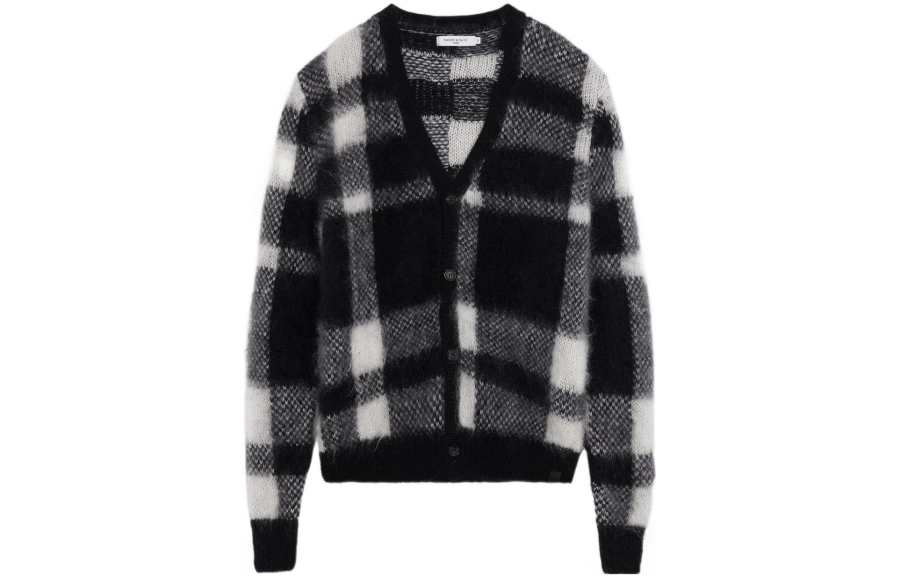 Maison Kitsune FW22 Sweater Unisex Black White