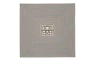 Toteme Geometric Printed Finished Edge Scarf
