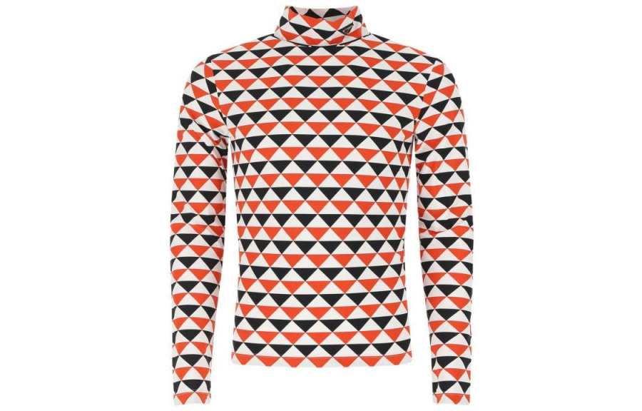 PRADA PRADA Sweaters Men's Multicolor Turtleneck Moderate Base Layer